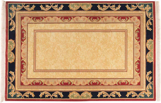 Classic All-Wool Rug Elite 2142 150x230 Cm Gold-colored