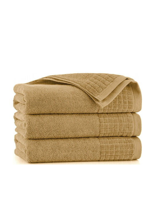 Zwoltex Hand Towel 30x50cm Mustard Weight 500gsm