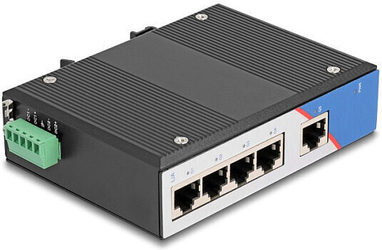 DeLock Comutator Ethernet Gigabit L2 cu 5 Porturi Gigabit (1 Gbps) Ethernet