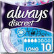 Always Discreet Long Γυναικείες Σερβιέτες Ακράτ...