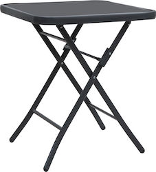 Lorento Foldable Table 60x60x70 Grey
