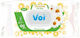 Voi by Smile Baby Wipes Alcohol-Free & Parabens Free 100pcs