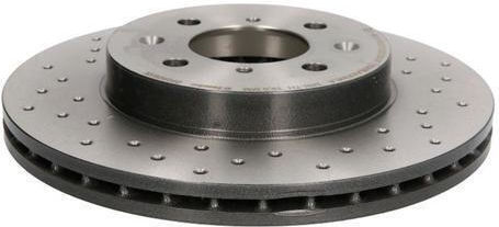 Brembo Xtra Δισκόπλακα Αυτοκινήτου Εμπρός Αεριζόμενη Ø262mm 09.5509.1x