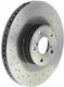 Brembo Xtra Bremsscheibe Auto Vorderseite Perforiert Ø293mm 09.a921.1x