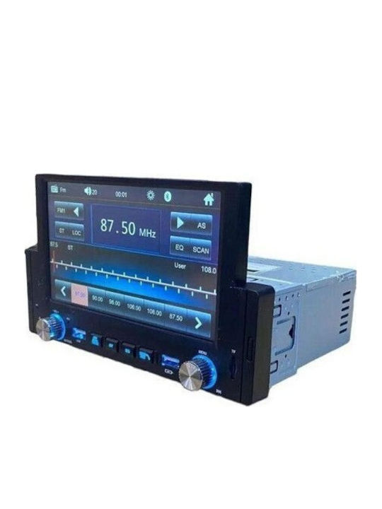 Car Audio System 1 DIN Foldable Touch Screen 7 Inches