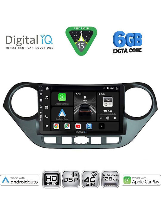 Digital IQ BXF 17224_CPAA Tabletă Multimedia 9 Inch Hyundai I10 Mod 2014-2020