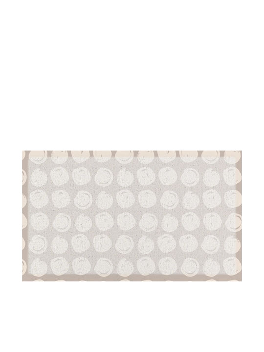 Artsy Mats Doormat Dot Swirl Brown 70x40cm AMDMW TAUPEDOT 7040
