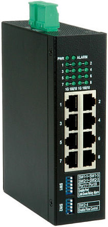 Roline 21.13.1161 Unmanaged L2 Switch με 8 Θύρες Gigabit (1Gbps) Ethernet