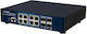 Allnet ALL-SG8612PMJ v1 L2 PoE+ Switch με 12 Θύρες Gigabit (1Gbps) Ethernet