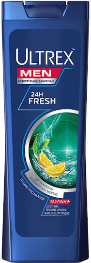 Ultrex 24h Fresh Σαμπουάν κατά της Πιτυρίδας για Όλους τους Τύπους Μαλλιών 360ml