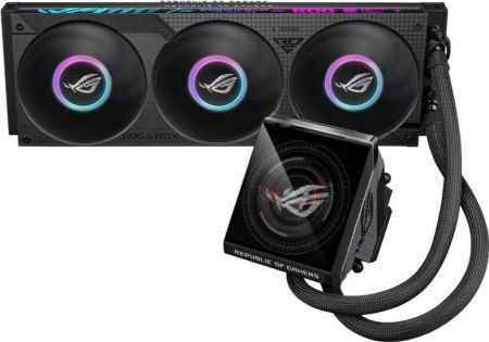 Asus ROG Strix LC IV 360 AIO CPU Liquid Cooling with 3 120mm Fans and ARGB Lighting