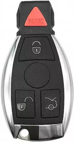 Carcasa Cheii Auto Mercedes Smart Key A B E C S W203 W204 4 Butoane Capac Cu Închidere 1143-f