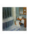 Sorema Water Vinyl Fabric Shower Curtain 180x200cm Transparent