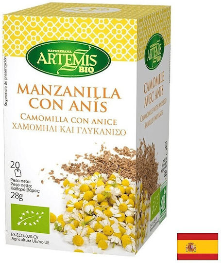 Herbes Del Moli Лайка Анасон Органичен Продукт 20 Чайни Пакетчета