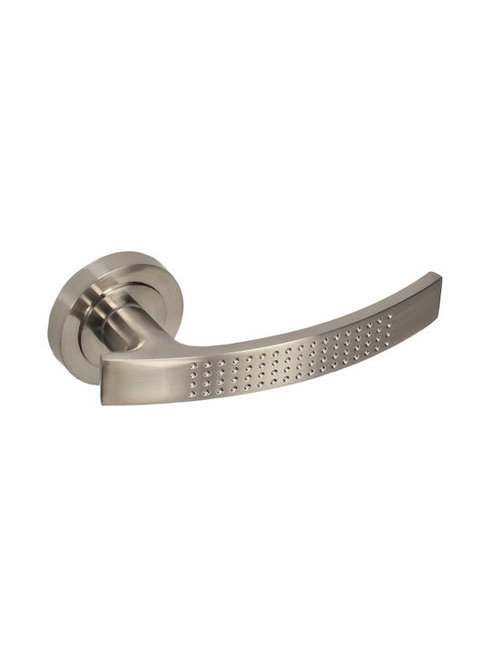 Gamet Πόμολο Μεσόπορτας Brushed Nickel