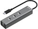 Sandberg MediaDock USB-C Dockingstation mit 4K PowerDelivery (PD) Grau
