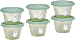 Miffy Σετ Φαγητού από Πλαστικό 6τμχ