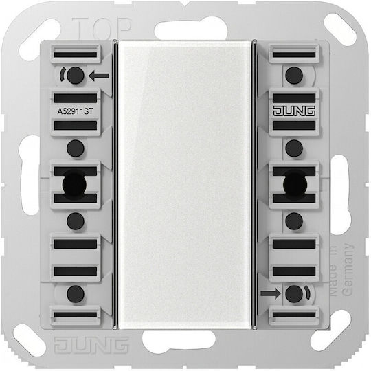 Jung A 52921 St Knx Universelle Tastatur Einheit Doppel 2fach F50 Serie As A