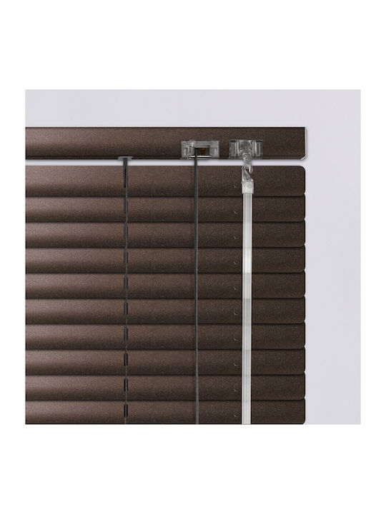 BetterHome 836492 Jalousie & Rollläden Aluminium in Braun Farbe P100xHö180cm