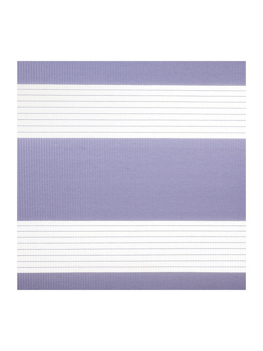 BetterHome Roller Blinds 525847 Partial Blackout Double Purple W120xH120cm MHB-7544-09-120x120