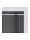 BetterHome 805222 Στόρι Σκίασης Ξύλινο σε Γκρι Χρώμα Π80xΥ80εκ.
