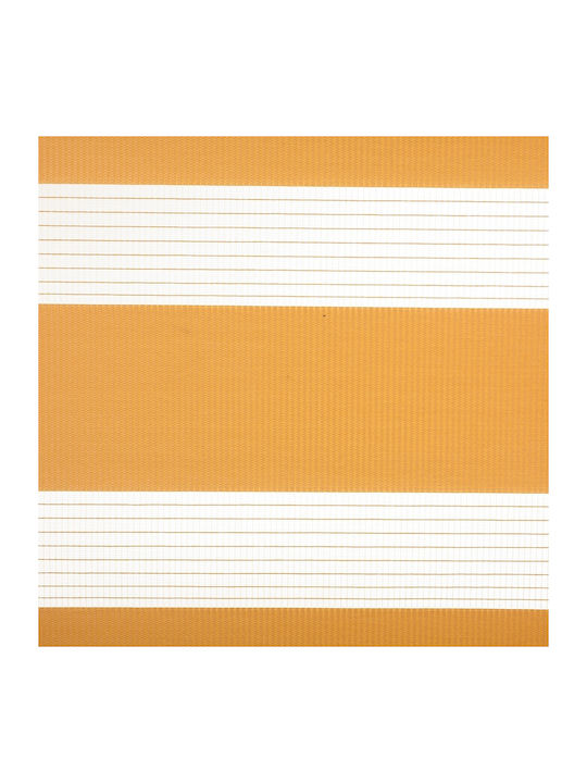 BetterHome Rolete Geam Scurtare 525848 Semi-Blackout Dublu Portocalii Lățime160xÎnălțime160cm MHB-7544-10-160x160