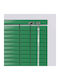 BetterHome 836705 Aluminum Shading Blind In Green Colour W160xH120cm