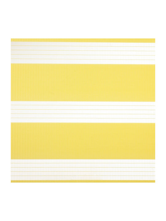 BetterHome Roller Blinds 525869 Partial Blackout Double Yellow W120xH250cm MHB-7546-31-120x250