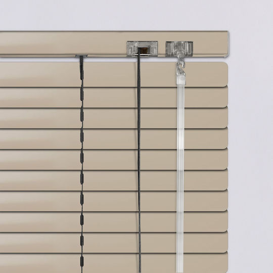BetterHome 836522 Στόρι Σκίασης Αλουμινίου σε Μπεζ Χρώμα Π100xΥ80εκ.