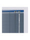 BetterHome 847172 Aluminum Shading Blind In Blue Colour W80xH120cm