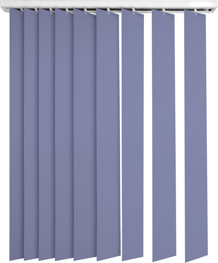 BetterHome 625055 Stoffjalousie Lila 140x140cm MHB-7005-55-Vertical-140x140