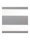 BetterHome Roller Blinds Shading 525804 Partial Blackout Double Grey W160xH100cm MHB-7511-08-160x100