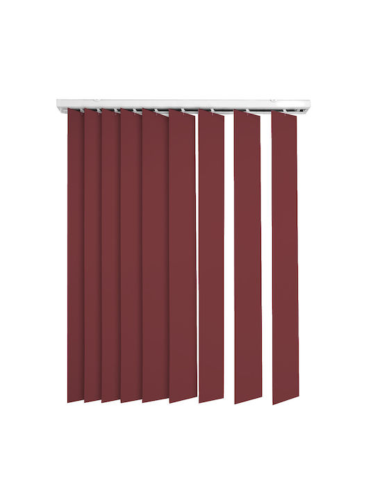 BetterHome 627042 Fabric Shade Blind In Red Colour W120xH80cm