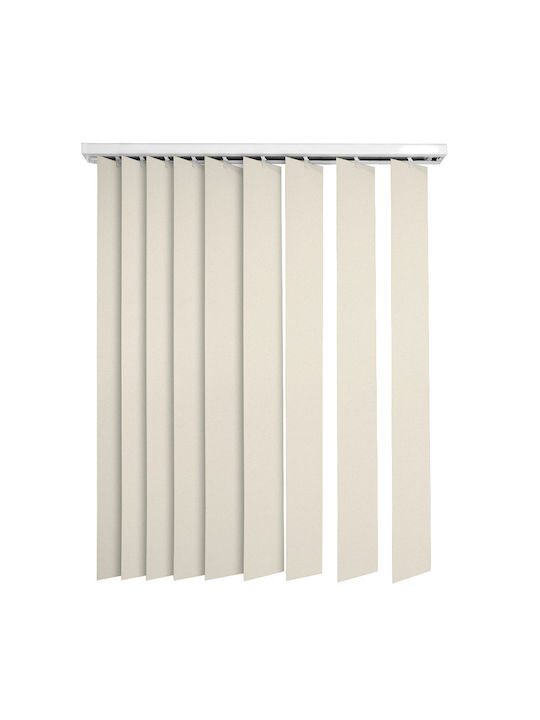 BetterHome 625079 Stoff-Jalousie in Beige Farbe P80xH100cm