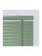BetterHome 825009 Aluminum Shading Blind In Turquoise Colour W80xH300cm