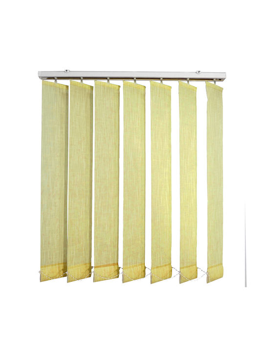 BetterHome 624004 Fabric Shading Blind In Yellow Colour W80xH100cm