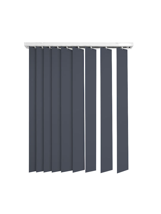 BetterHome 627086 Στόρι Σκίασης Υφασμάτινο σε Γκρι Χρώμα Π80xΥ80εκ.