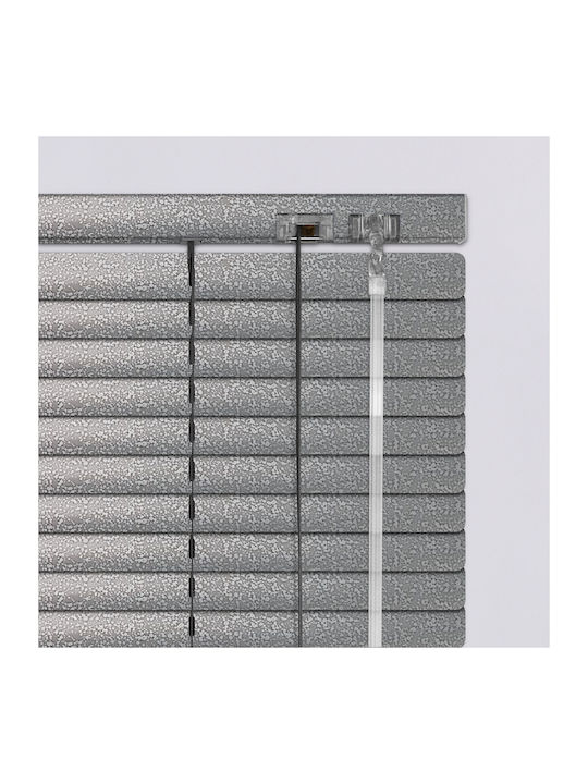BetterHome 837005 Jalousie & Rollladen aus Aluminium in Grau Farbe P100xHöhe140cm