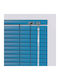 BetterHome 836274 Aluminum Shading Blind In Light Blue Colour W160xH120cm