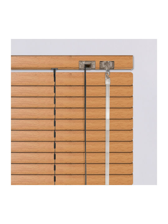 BetterHome 837293 Aluminum Blinds in Brown Colour P120xH80cm