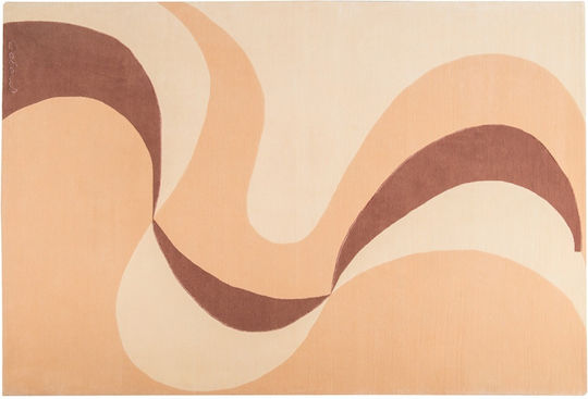 Modern Living Room Rug Colani 456 170x240 cm Decostar Brown Beige