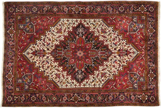 Covor Clasic Handmade Heriz 205x289 Cm Roșu