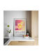 Poster Gin & Lemon Cocktail Pst25465 21cm X 30cm Λευκό Κάδρο Pvc-71088pd154858f55324
