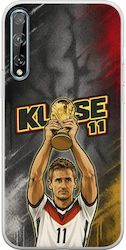 Handyhülle World Stars Collection Miroslav Klose Huawei P Smart S Flexible Tpu Transparente Silikon Handyhülle World Stars Collection Miroslav Klose Huawei P Smart S Flexible Tpu Transparente Silikon