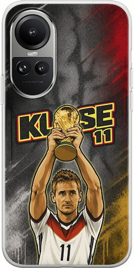 Θήκη World Stars Collection Miroslav Klose Oppo Reno 10 Pro 5g Flexible Tpu Διάφανη Σιλικόνη