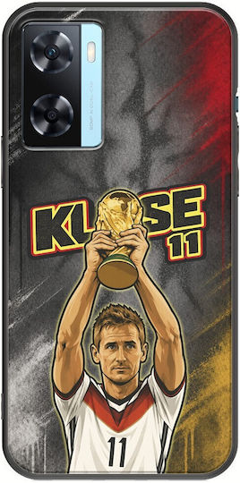 Θήκη World Stars Collection Miroslav Klose Oppo A77 5g Black Tpu Μαύρη Σιλικόνη