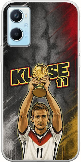 Θήκη World Stars Collection Miroslav Klose Oppo A96 4g Flexible Tpu Διάφανη Σιλικόνη