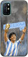Калъф World Stars Collection Diego Maradona OnePlus 8T Черен TPU Силикон