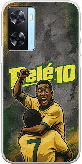 World Stars Collection Pele Case Oppo A77 5g Flexible TPU Transparent Silicone