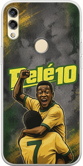 World Stars Collection Pele Case Huawei Honor 8X Flexible TPU Transparent Silicone